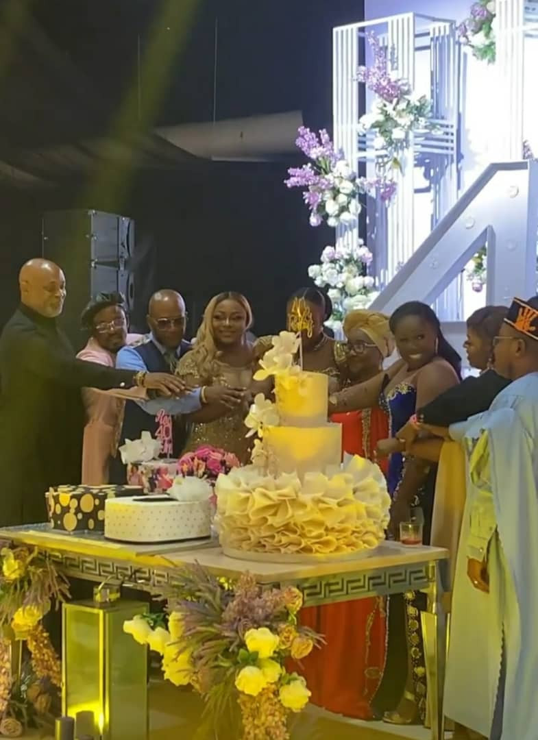 Ini Edo's 40th birthday bash