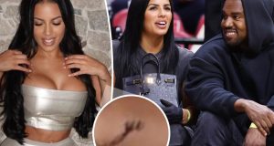 Kanye West and his girlfriend, Chaney Jones