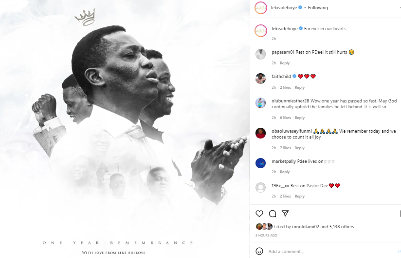 My Late Brother Is Forever In My Heart - Leke Adeboye 2 Leke Adeboye