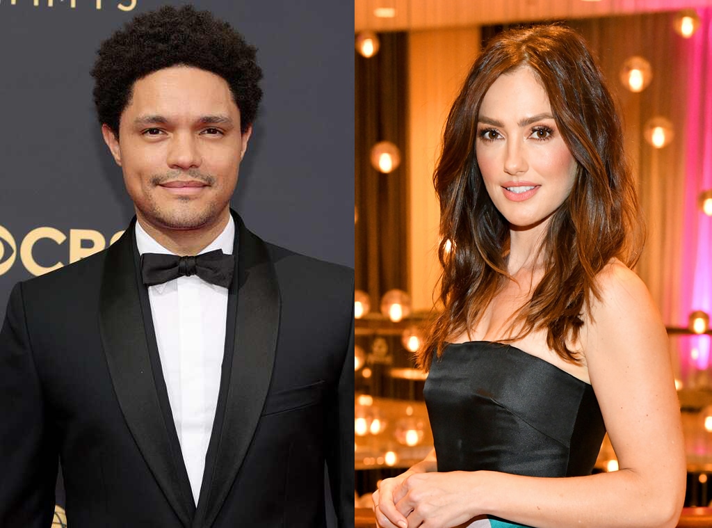 Trevor Noah and Minka Kelly