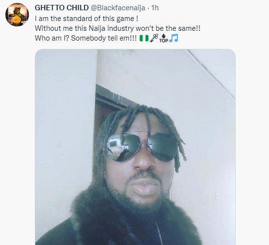 The Nigerian Music Industry Won't Be The Same Without Me - Blackface 2 Blackface