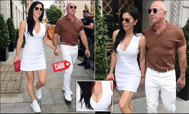 Jeff Bezos and his girlfriend