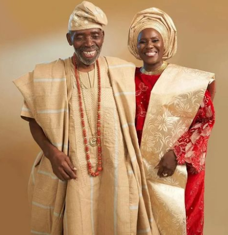 Olu Jacobs and Joke Silva