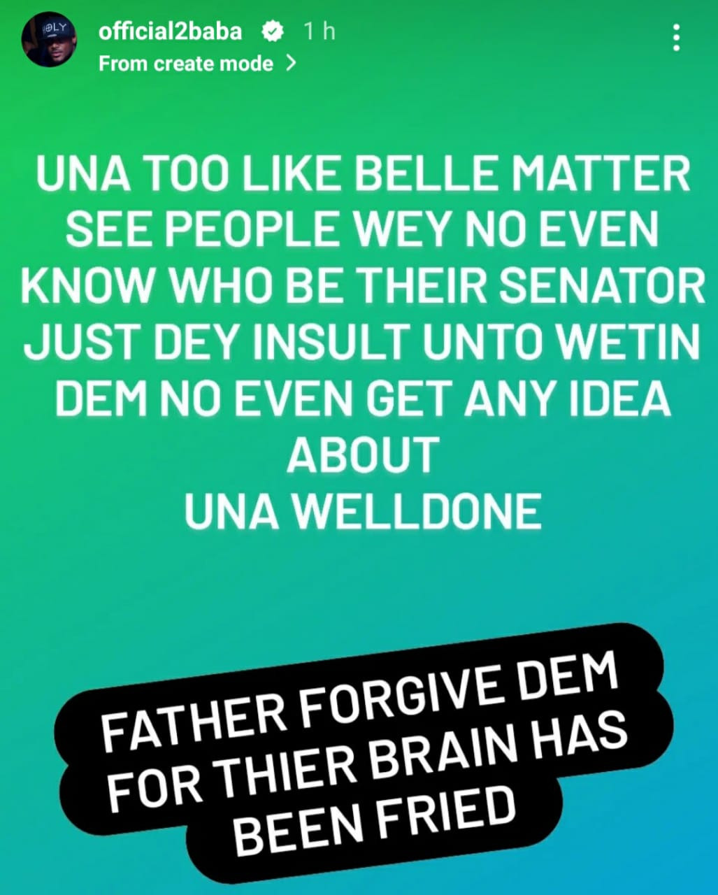 God Will Forgive Those Spreading False Rumors About Me - 2face Idibia 2 2face Idibia
