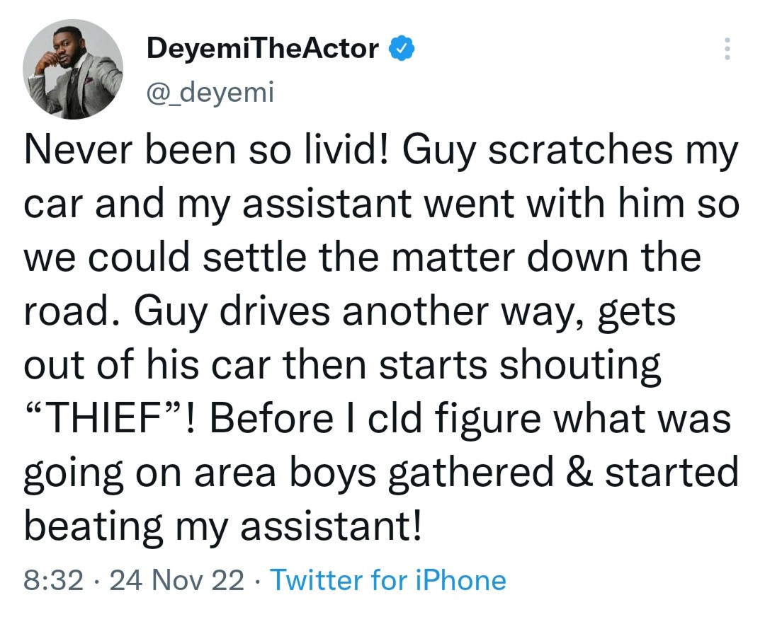 Area Boys Almost Made Me Lose My Home Training In Lagos - Deyemi Okanlawon 2 Deyemi Okanlawon