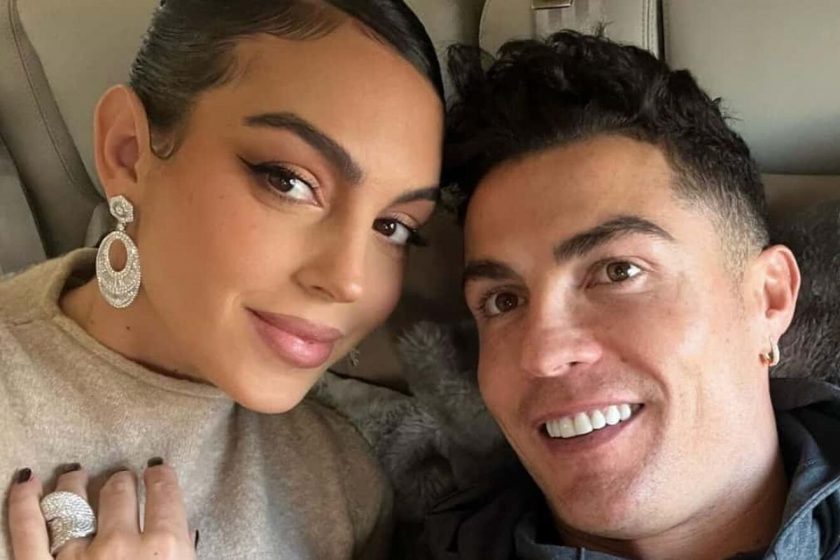 Georgina Rodriguez and Ronaldo