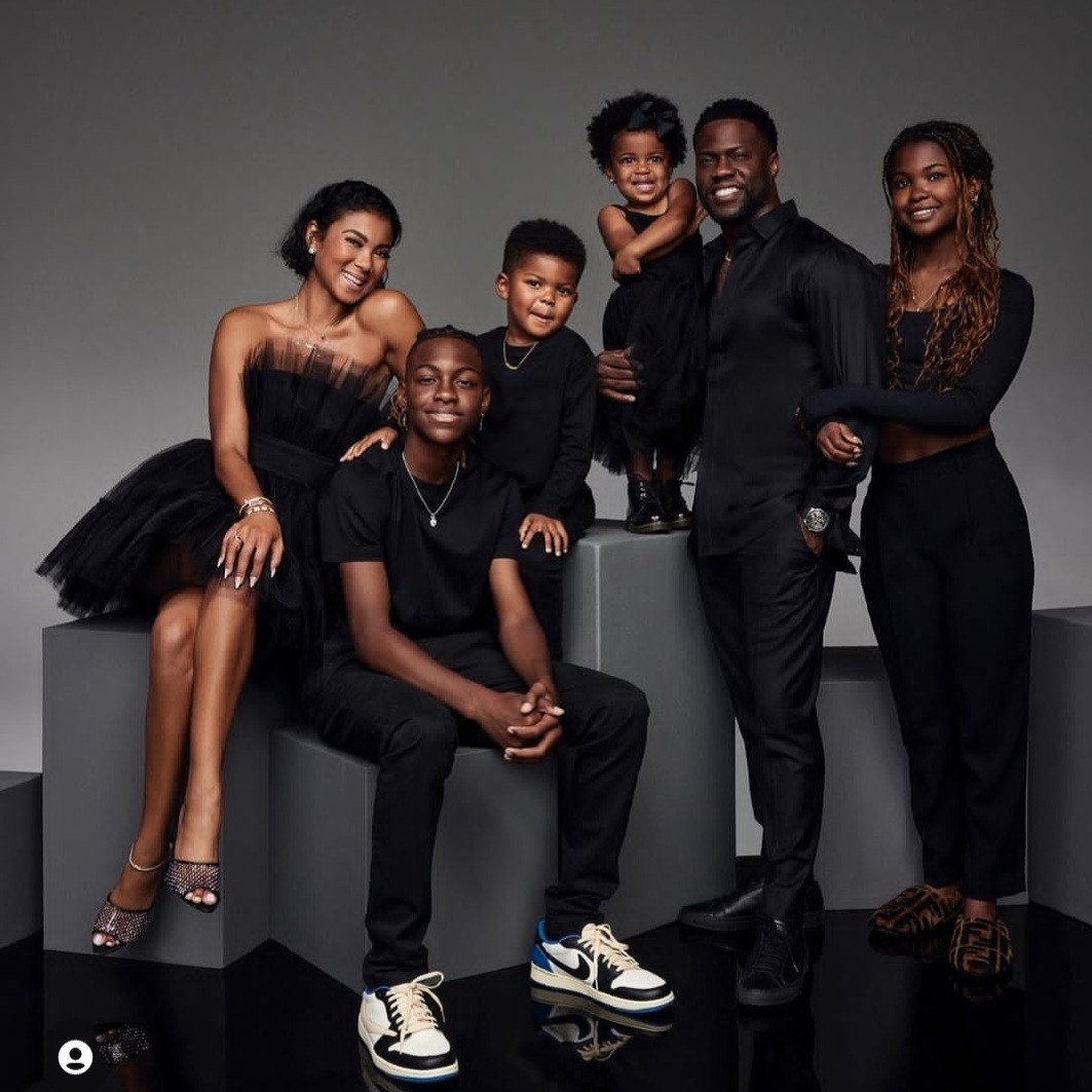 Kevin Hart Shares Cute Family Photo On Social Media 1 Kevin Hart