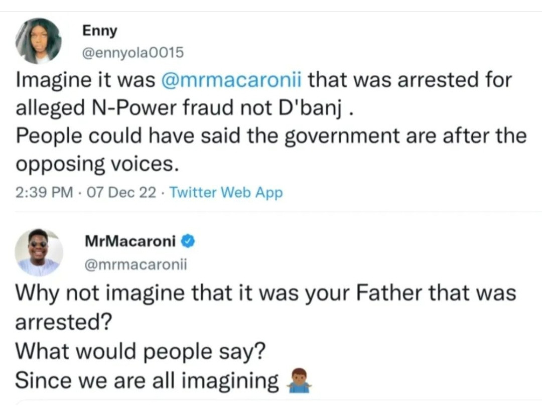 Stop Imagining My Arrest - Mr Macaroni 2 Mr Macaroni