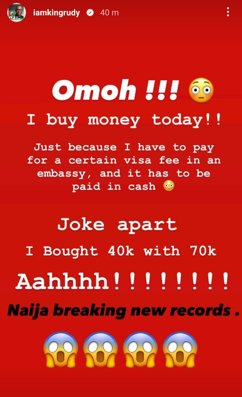 Scarcity Of Naira Made Me Pay 70K To Collect 40K - Paul Okoye 2 Paul Okoye