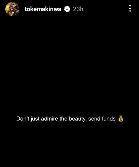 Send Funds While You Admire The Beauty - Toke Makinwa 2 Toke Makinwa