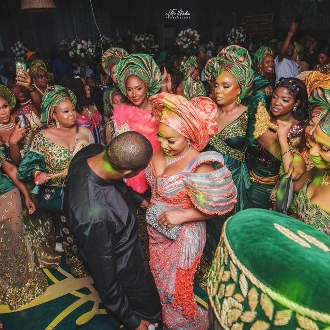 Rita Dominic and her husband