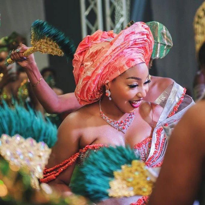 Rita Dominic and her husband