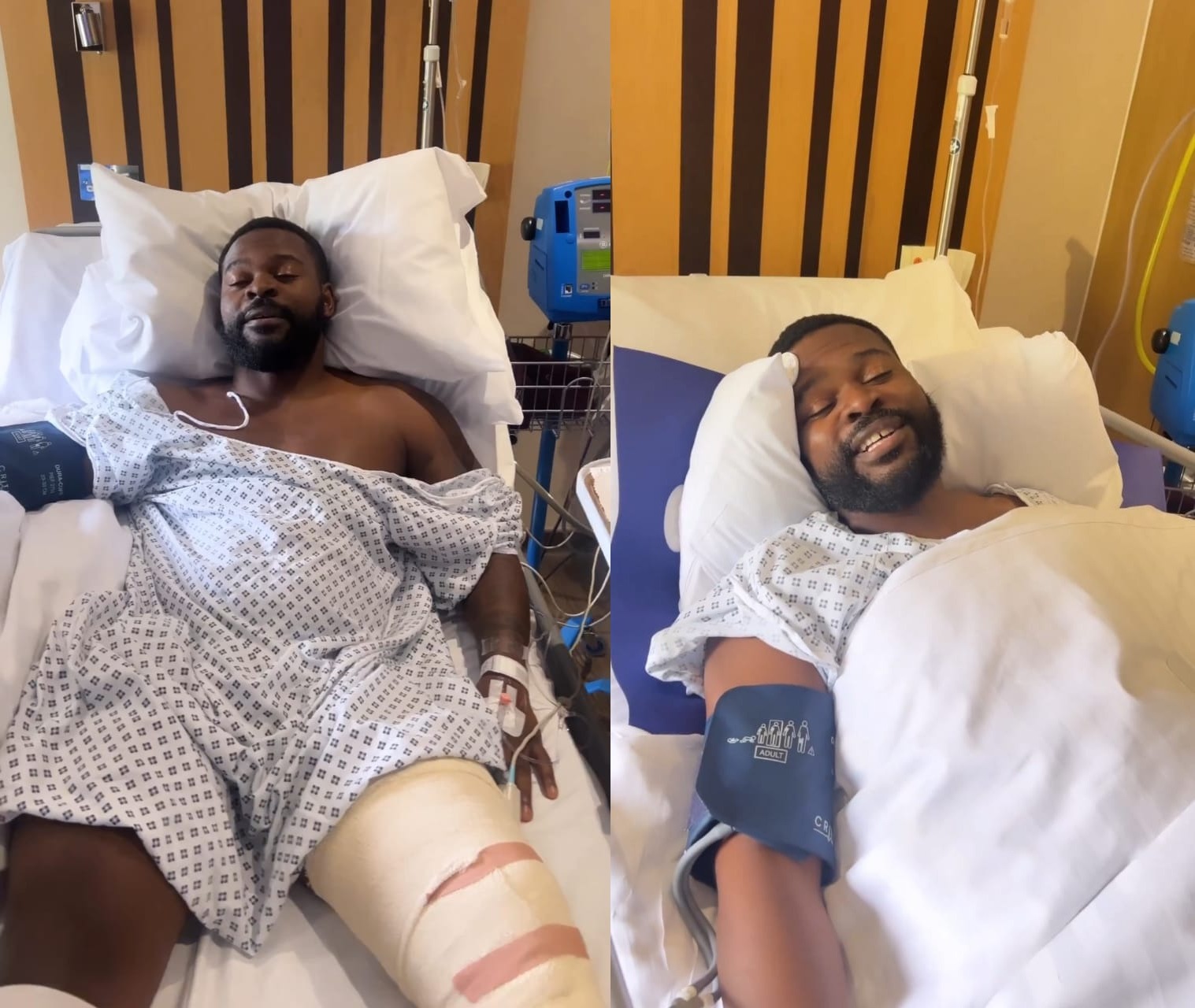 My Knee Injury Was Sustained While Playing Football - Falz 2 Falz