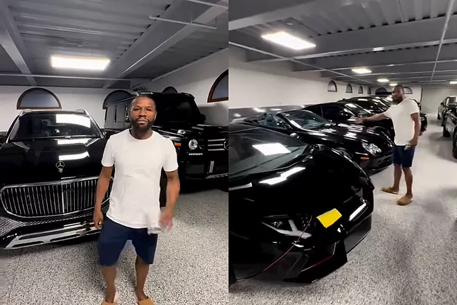 Floyd Mayweather Flaunts His Luxury Cars On Instagram 1 Floyd Mayweather