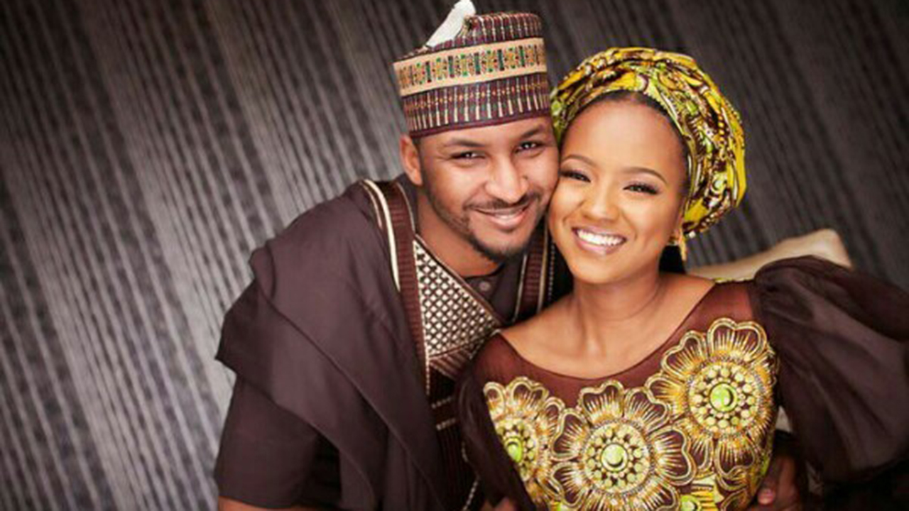 Hauwa Indimi and her husband