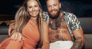 Conor McGregor and wife