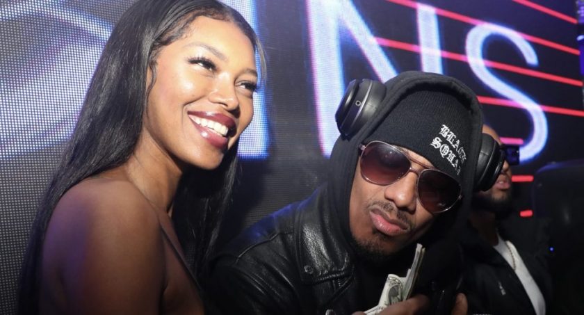 Jessica White and Nick Cannon