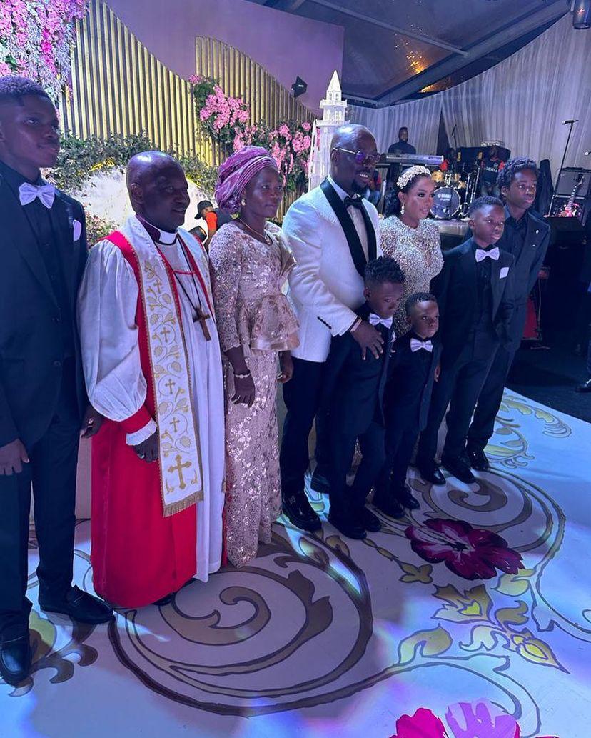 Obi Cubana and wife, Ebele Iyiegbu