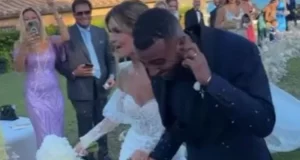 Ashley Cole and his wife