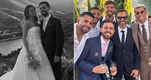 Bernardo Silva's wedding