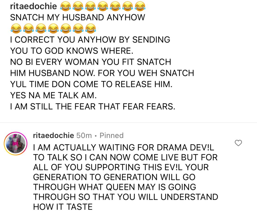 It Is Time For Yul Edochie To Be Freed From Bondage - Rita Edochie 2 Rita Edochie