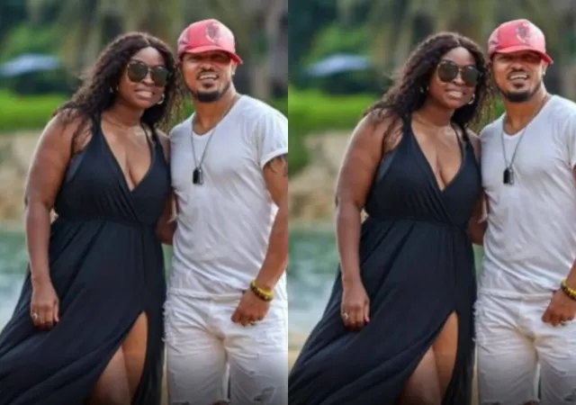 Van Vicker and his wife