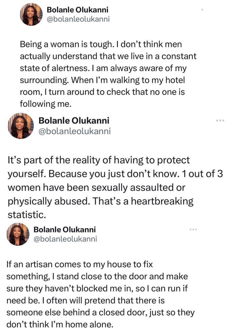 1 Out Of Every 3 Women Getting S*xually Assaulted Is A Heartbreaking Statistic - Bolanle Olukanni 2 Bolanle Olukanni