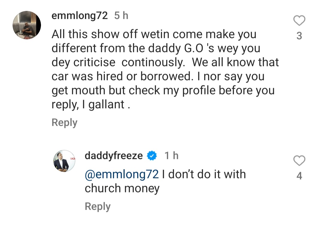 Daddy Freeze