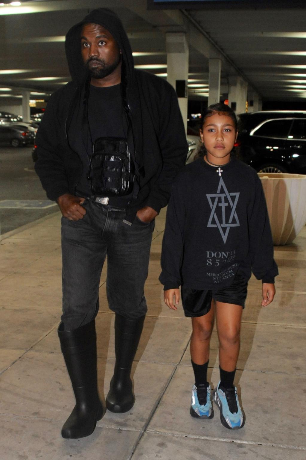 Kanye West and North West