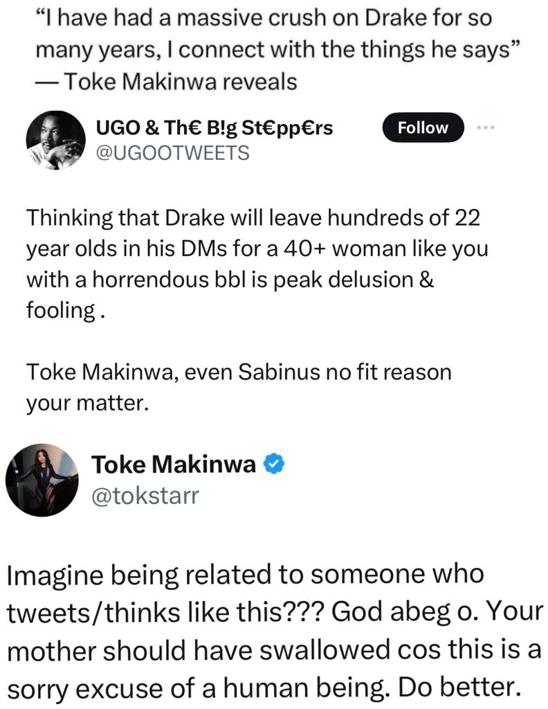 My Haters Should Heal, Else They'll Keep Bleeding On People Who Didn't Cut Them - Toke Makinwa 2 Toke Makinwa