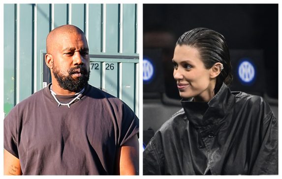 Kanye West and Bianca Censori