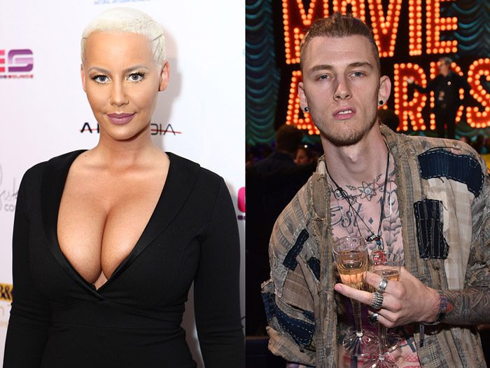 Amber Rose and Machine Gun Kelly