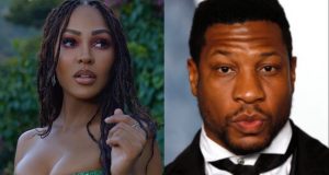 Jonathan Majors and Meagan Good