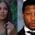 Jonathan Majors and Meagan Good