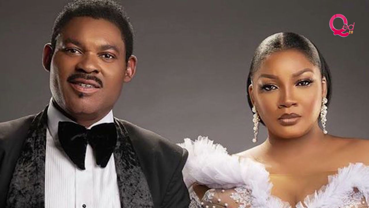 Omotola Jalade-Ekeinde and Mathew Ekeinde