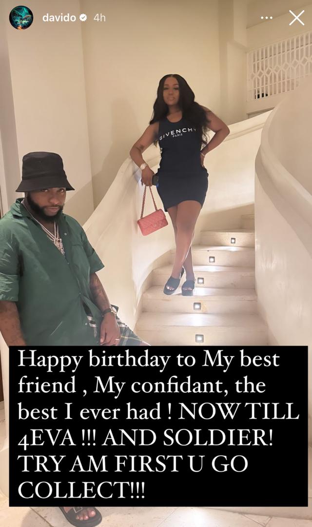 Chioma Is The Best I Ever Had - Davido 2 Davido