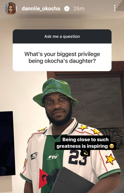 Being Okocha's Offspring Is My Biggest Privilege - Daughter 2 Daniella Okocha