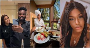 Oga Sabinus and wife