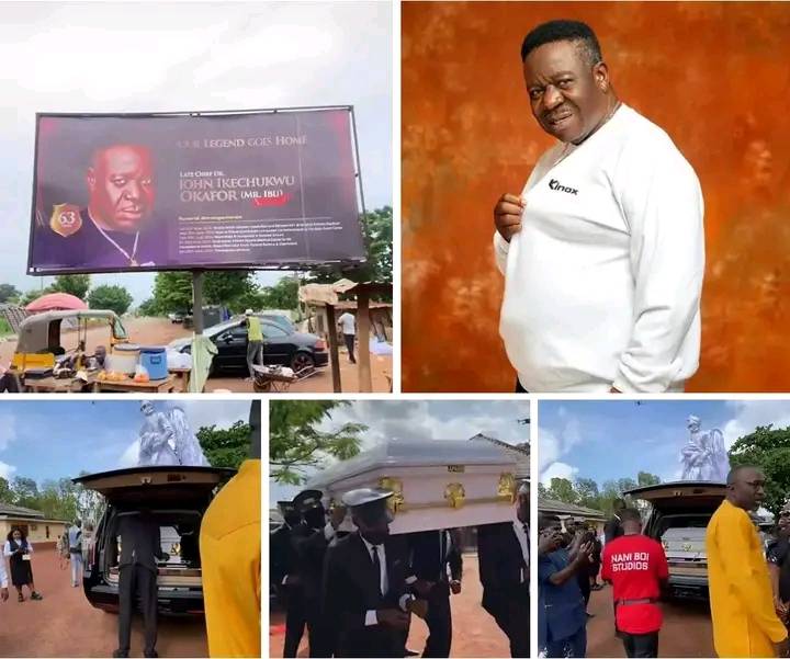 Mr Ibu Buried In Enugu State 2 Mr Ibu