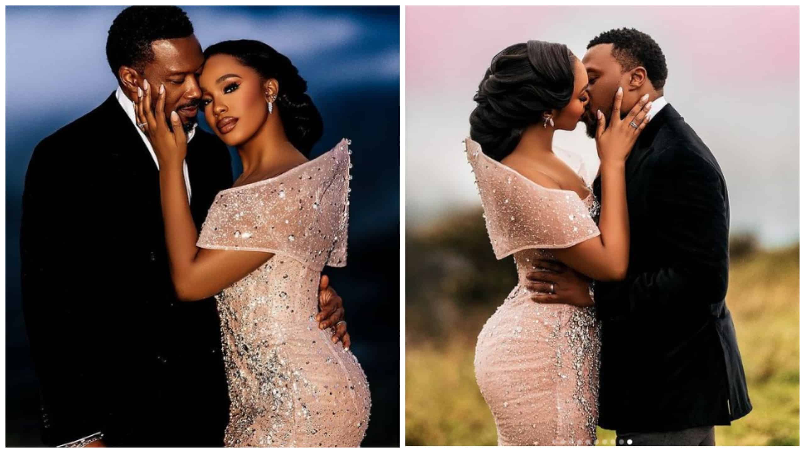 Sharon Ooja and her husband