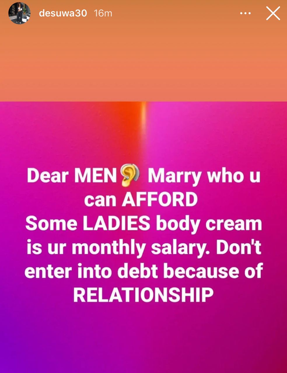 Some Women's Body Cream Can Be Worth A Man's Monthly Salary - Sonia 2 Sonia