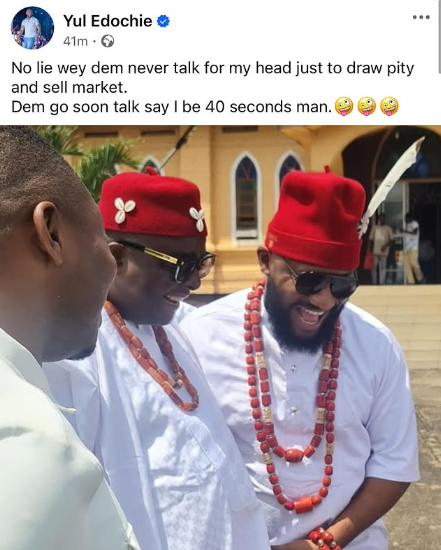 I See Lies About Me From People Who Want To Gain Pity - Yul Edochie 2 Yul Edochie