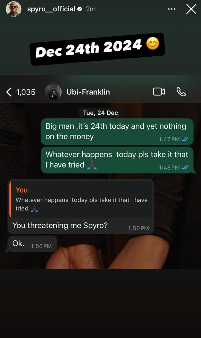 Ubi Franklin Begged Me To Give Him Time To Pay His $5000 Debt - Spyro 6 Spyro