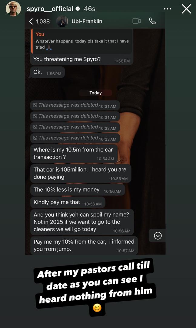Ubi Franklin Begged Me To Give Him Time To Pay His $5000 Debt - Spyro 8 Spyro
