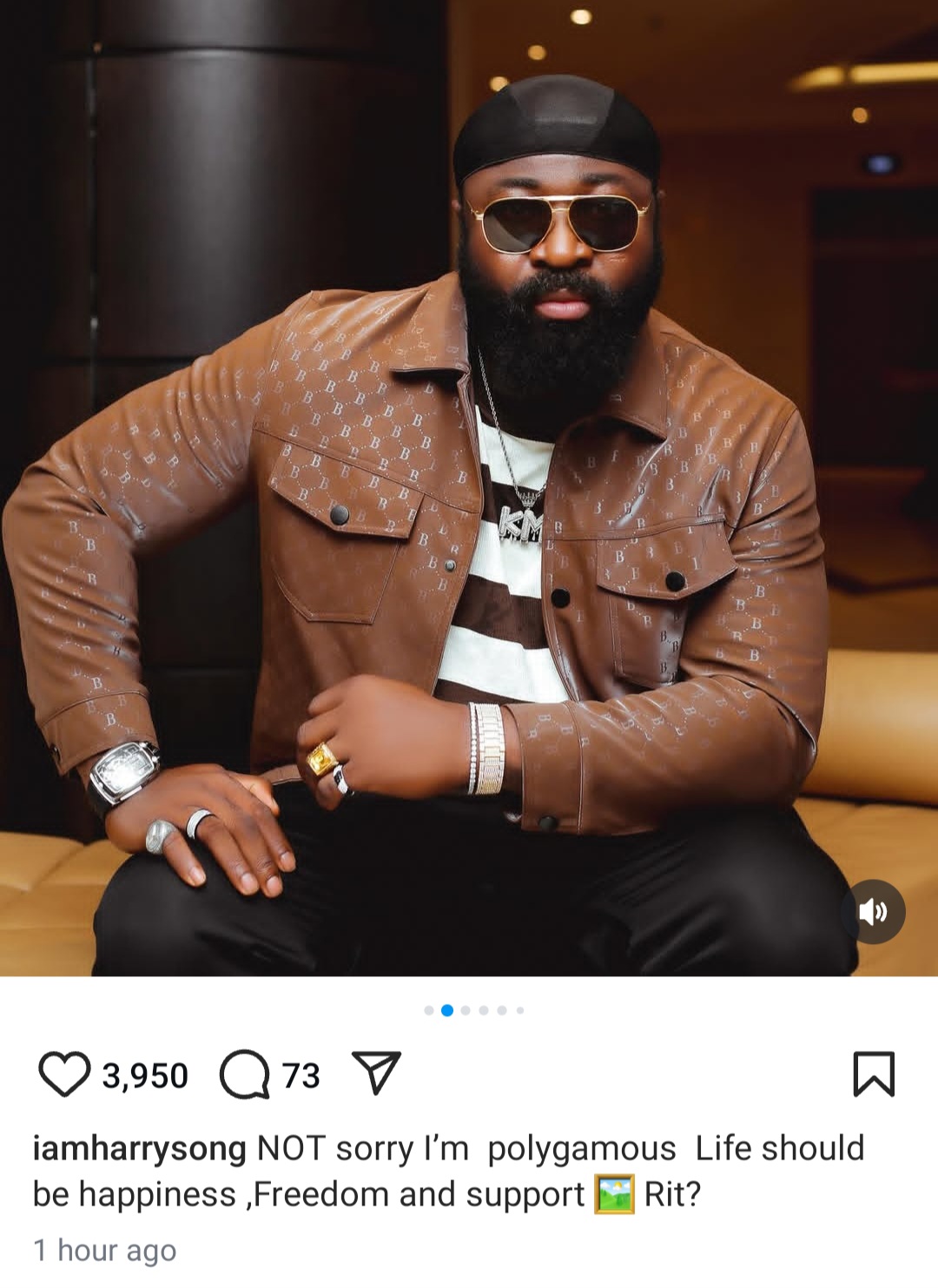 I'm Not Sorry To Be Polygamous - Harrysong 2 Harrysong