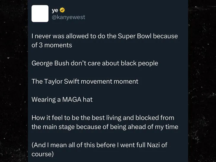 I Was Blocked From Performing At The Super Bowl Because I Was Way Ahead Of Time – Kanye West 2 Kanye West