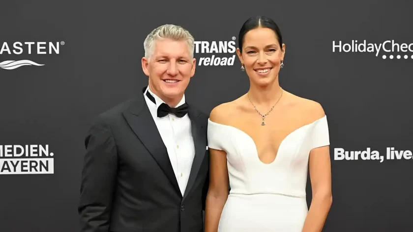 Bastian Schweinsteiger and Ana Ivanovic