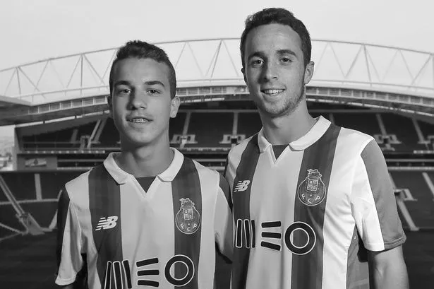 Diogo Jota and André Silva