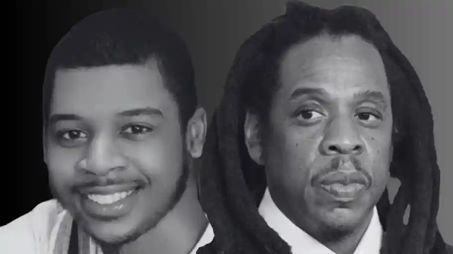 Jay-Z and Rymir Satterthwaite 