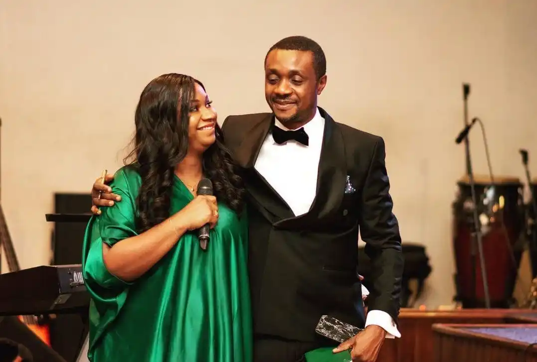 Nathaniel Bassey and his wife